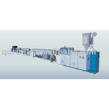 PA/PP solid wall plastic pipe extrusion making machinery